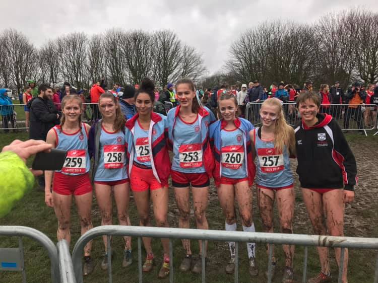English Schools Cross Country Championships with the Harriers – Top Ten for Ben at Bath -Top 100 for Calum in Lisbon – Top 5 for Chris and new PB for Lindsay at Wigan – Saul makes Top ten at Crystal Palace – Michelle & Jan at Cartmel Trail 10k