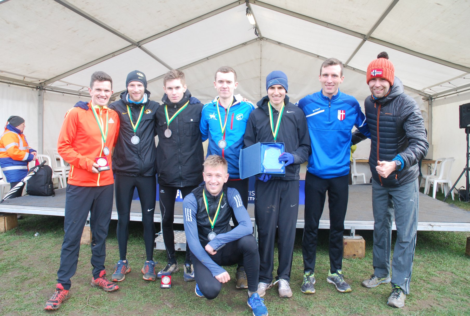 Lancashire Win Medals at Inter-Counties Championships – Pauline Wins Todmorden 10k – Trafford 10k with Jacob & Calum – Tom Wins Roddleworth Roller – A Win for Jaydon at Sportscity