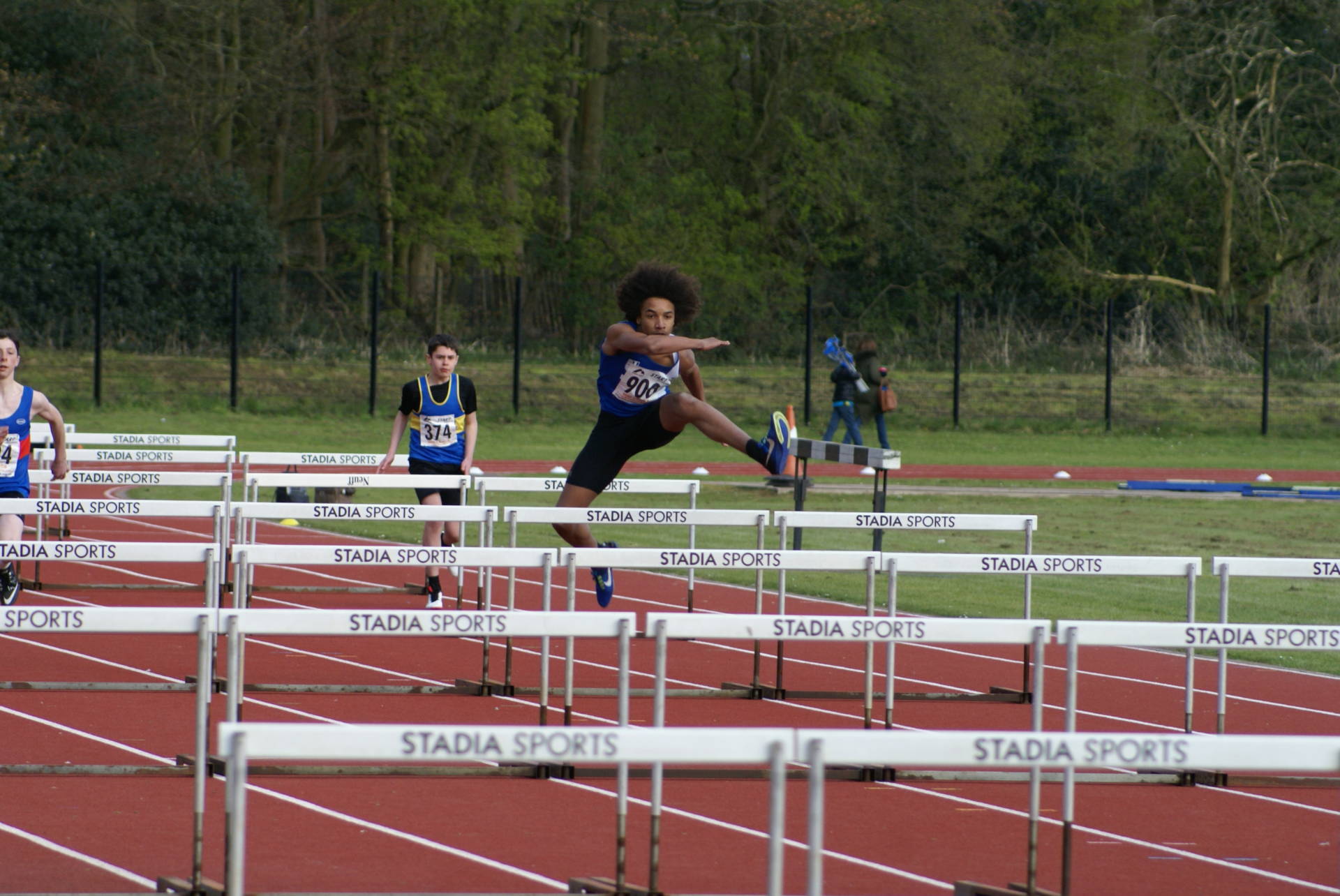 Loads of new PB’s for Harriers at first fixture of the Mid Lancs Track & Field season
