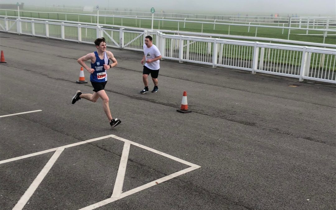 Sportcity Indoor Results for Poppy & Matthew –  Dexta takes 3rd at Runthrough Aintree 5k