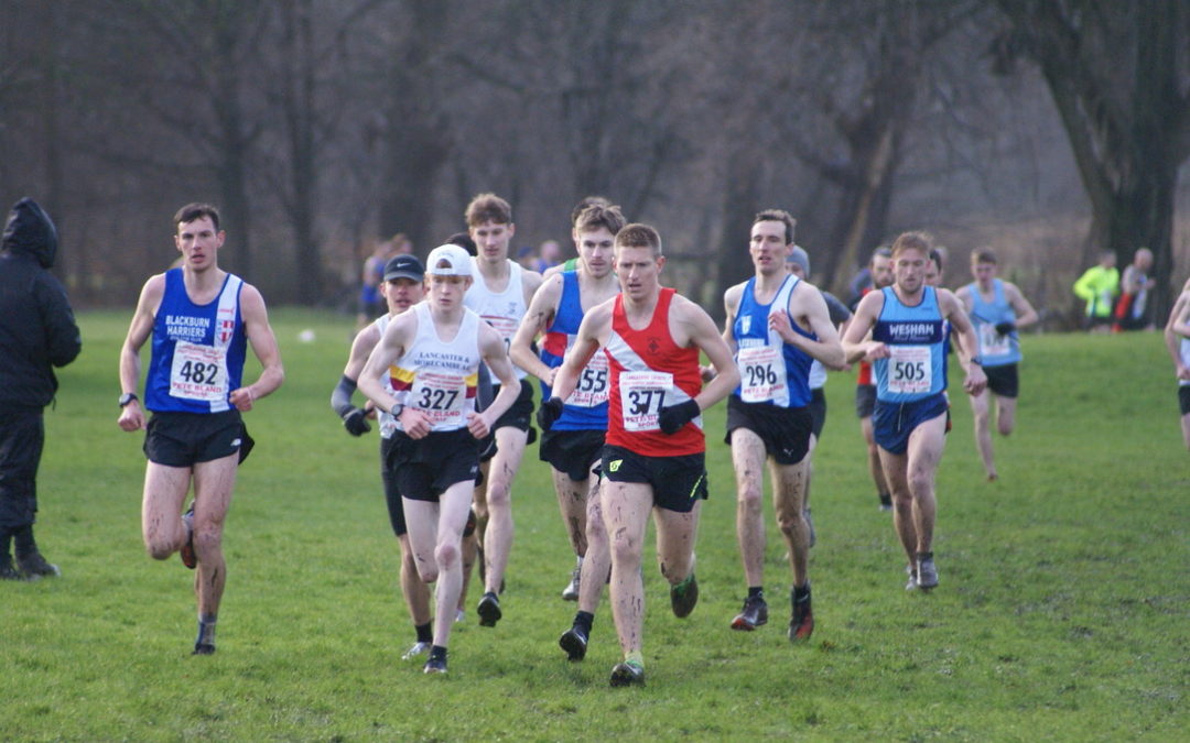 18 Individual & Team Medals for the Harriers at Lancashire XC Championships