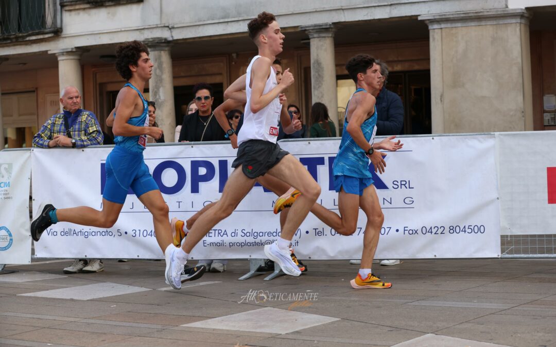 Matt Wins Individual Silver & Team Bronze Medals in U20 10k Road Race in Italy – Harriers selected for London Mini-Marathon & EA Youth Talent Programme – Top 5 for Ben at Lake Vyrnwy Half – New PB for Matthew at National Combined Events Championships – Pete Banks 1st V60 in Glaxo Monument 5k