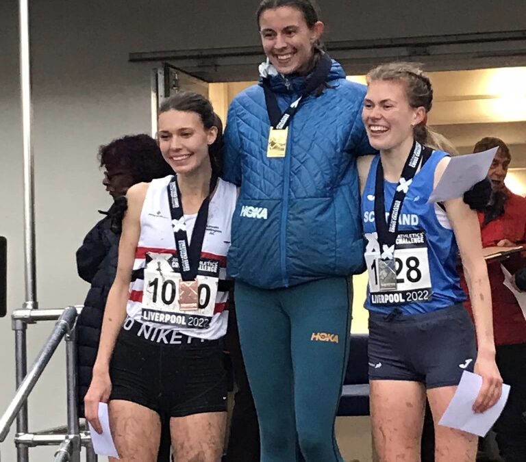 Jess Wins Cross Challenge & selection for European XC Championships in Turin – Top 10 for Dan and new PB at Wesham 10k