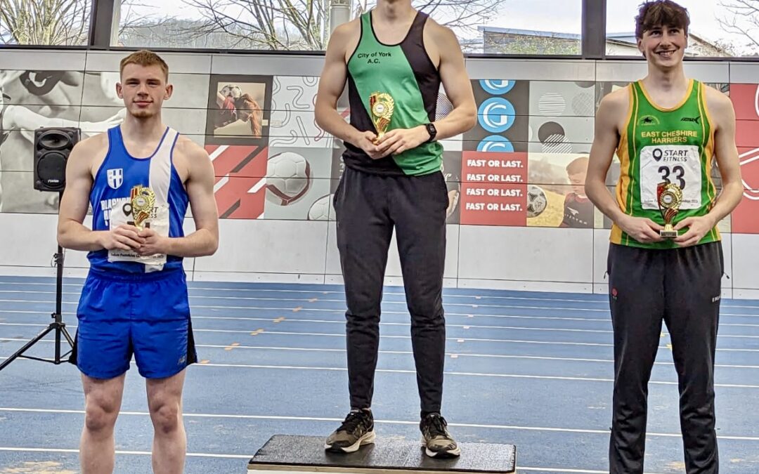Indoor PB’s for George – Matt at Cleckheaton – PB for Lee at Wilmslow – Wins for Josh & Helen on the Fells – Coledale & Elterwater with John