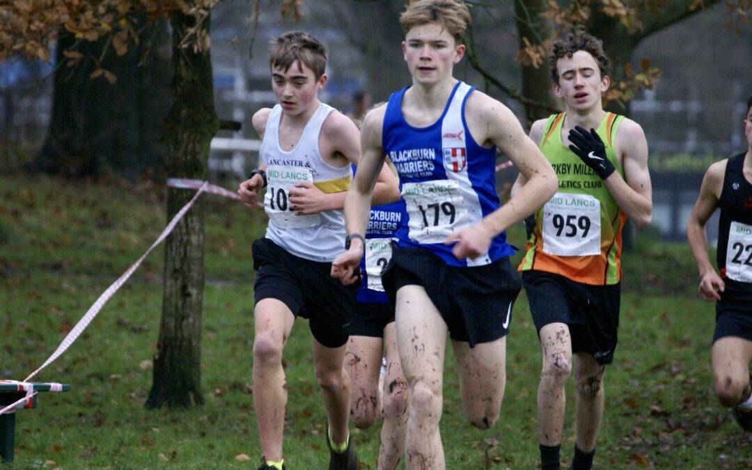 Jess Wins Team Gold at European XC Championships – Sub 30 for Daniel at Telford – Charlie breaks Club U20 60m Record – Oliver sets new 3000m PB  at Sheffield – Individual and Team Wins for Harriers in Mid Lancs XC League at Lancaster