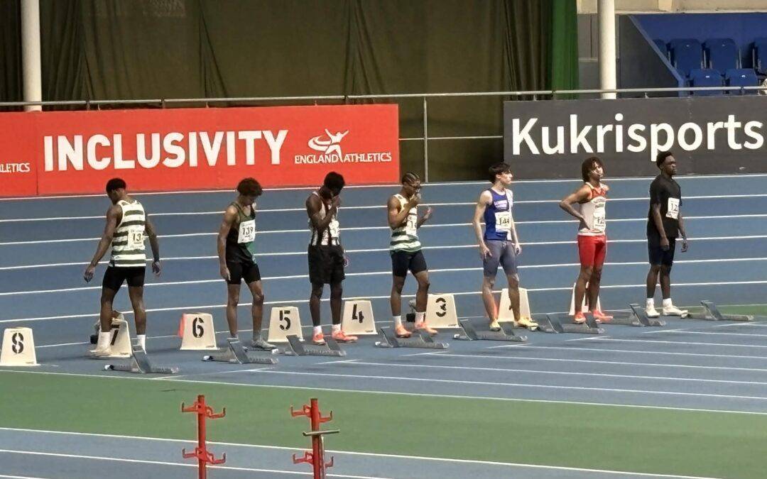 PB’s for Harriers at National Indoors – Wins and PB’s for Harriers at Sportcity