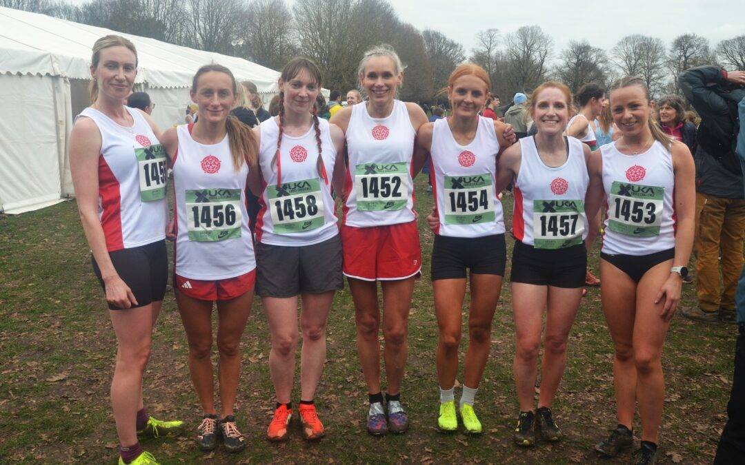 Matt in America Throws – Tony Wins double Silver at British Masters – Paul & Chris at Trafford 10k – Daniel Wins Longton 10k & top 6 for Andy – Stephen and Marc at Stand Bradshaw – Inter-Counties XC Champs – Leah 2nd at Rivington Duathlon – Helen 2nd and PB at Scottish Half-Marathon Champs