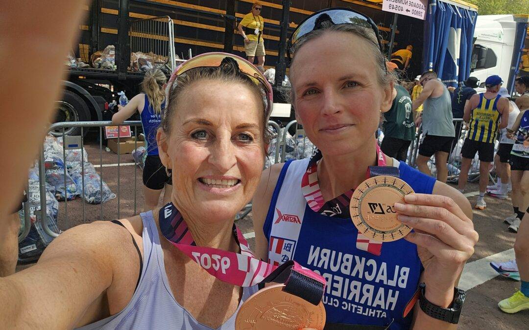World Marathon Records – PB for Vikki in London Marathon – Georgia Brambles in Mini London Marathon – PB for Tony in Throws Pentathlon – 5k PB for Jack – James Wins Wray 10k – Liam 3rd in Accrington Fell & Trail Series – Helen Wins Three Peaks