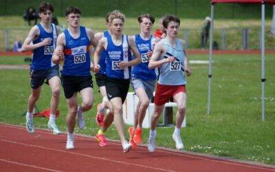 Matt breaks 48yr old 3000m Club Record & Wins Selection for GB 10000m in European Cup – Wins, Medals and PB’s for Harriers at Lancs T&F Champs – Astley Park Series – Blacksticks Blue 10k –  Pin Haw Moor Fell Race Howgill FRA Junior Fells