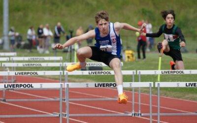 PB’s for Harriers at BMC – Harriers PB’s at Trafford Meetings – UKYDL (LAG) – Tony Wins Bronze at Masters Weight Pentathlon – Louisa Wins Kellbrook Fell Race – Ogden Water Junior Fell race – Stanhill fell Race – PB’s for Harriers at Wesham 10k – Manchester 10k & Half Marathon
